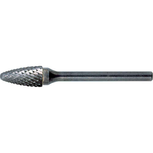 Fraises au carbure solide - Arboriforme avec embout sph&eacute;rique CLEVELAND, SF-1, 1/4" dia., 5/8" profondeur de la coupe Solutions industrielles ALPHA
