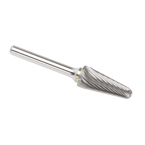 Solid Carbide Burrs - Taper Shape Radius End 14°, 1/4" Shank Solutions industrielles ALPHA