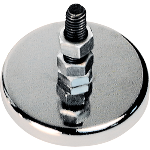 Aimants ronds &agrave; profil bas, dia. 2-1/32", Force de 13 lb Solutions industrielles ALPHA