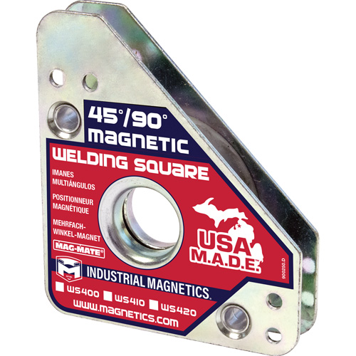 &eacute;querres de soudage magn&eacute;tiques, 3-3/4" lo x 3/4" la x 4-3/8" h, 75 lb Solutions industrielles ALPHA
