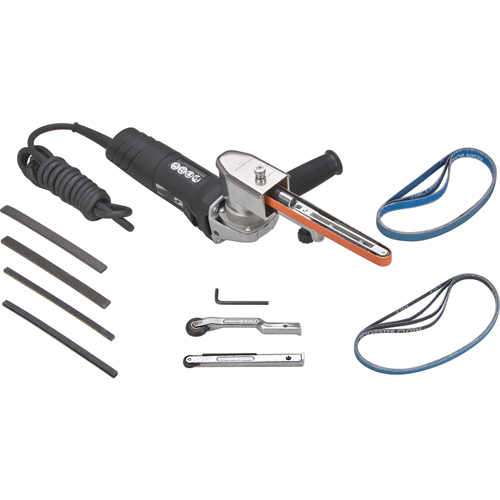 Ponceuses &agrave; ruban &eacute;lectrique Dynafile II, 1/8" - 3/4" Solutions industrielles ALPHA