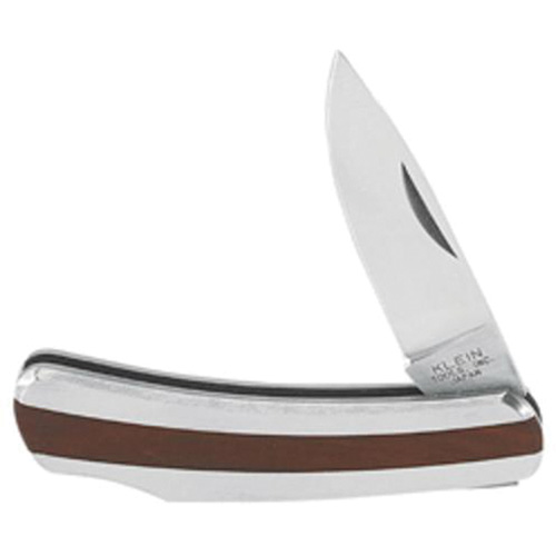 Pocket Knife with Drop Point Blade, 2-1/4" Blade, Stainless Steel Blade, Stainless Steel Handle Solutions industrielles ALPHA