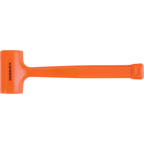 Dead Blow Hammer, 8 oz., Textured Grip, 10-1/2" L Solutions industrielles ALPHA