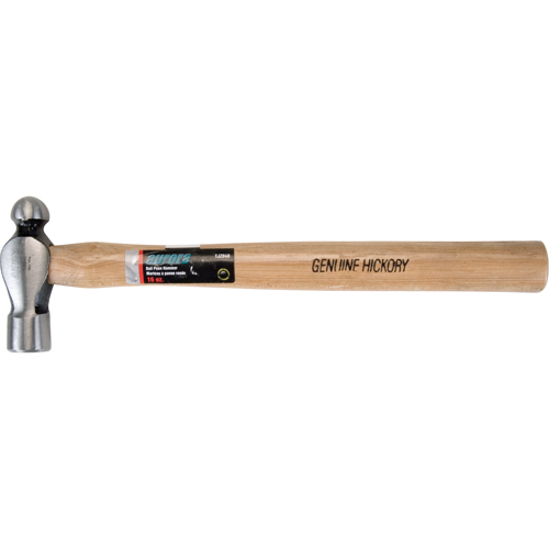 Ball Pein Hammer, 16 oz. Head Weight, Plain Face, Wood Handle Solutions industrielles ALPHA