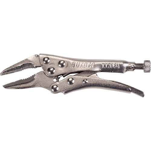 Locking Pliers with Wire Cutter, 4" Length, Long Nose Solutions industrielles ALPHA