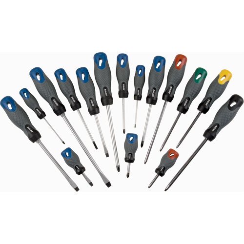 Jeux de tournevis, 16 mcx Solutions industrielles ALPHA