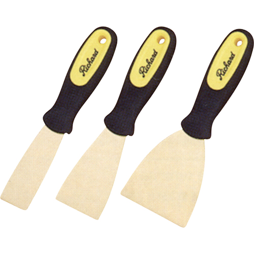 Couteaux rigides pour mastic, 2", Lame en Laiton Solutions industrielles ALPHA