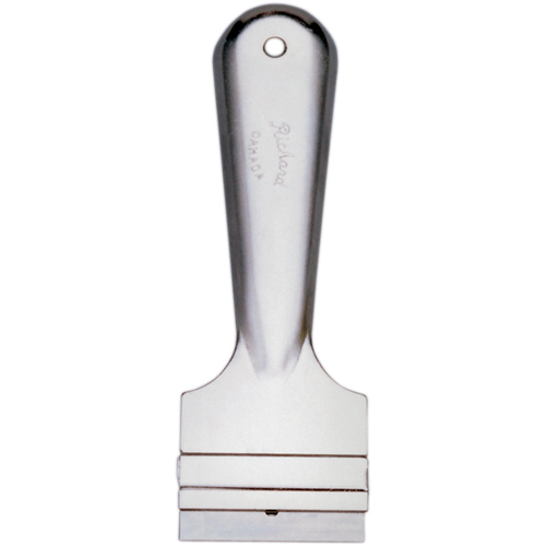 Grattoirs &agrave; lame de rasoir, Lame Acier &agrave; haute teneur en carbone, Largeur 1-1/2", Manche M&eacute;tal Solutions industrielles ALPHA