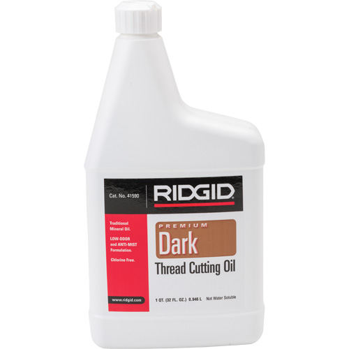 Dark Thread Cutting Oil, Bottle Solutions industrielles ALPHA