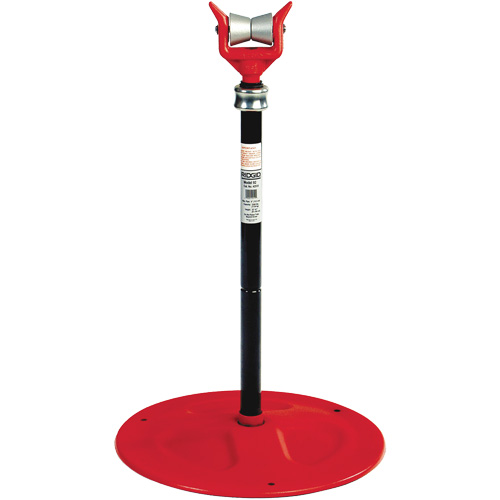 Adjustable Pipe Support #92, 81-104 cm Height Adjustment, 150 mm Max. Pipe Capacity, 2500 lbs. Max. Weight Capacity Solutions industrielles ALPHA