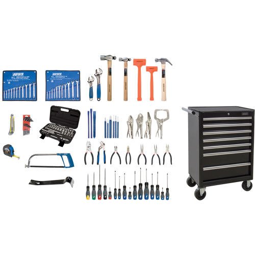 Intermediate Tool Set with Steel Chest, 112 Pieces Solutions industrielles ALPHA