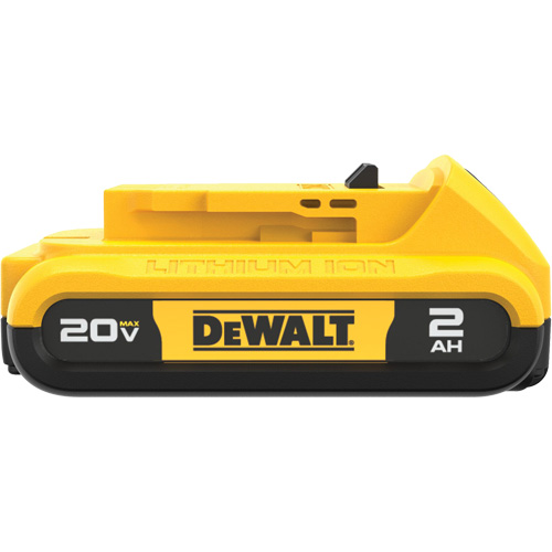 20V Max* Compact XR Battery Pack, Lithium-Ion, 20 V, 2 A Solutions industrielles ALPHA