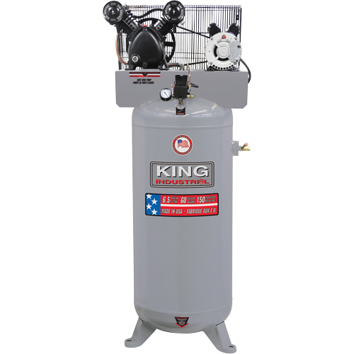 Industrial Compressors, 50 Gal. (60 US Gal) Solutions industrielles ALPHA
