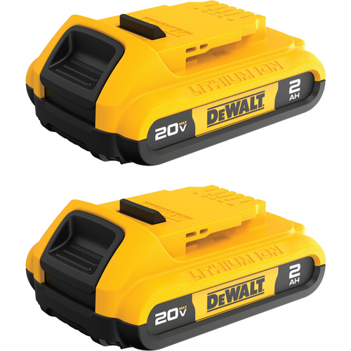 Max* Compact Batteries, Lithium-Ion, 20 V, 2 A Solutions industrielles ALPHA
