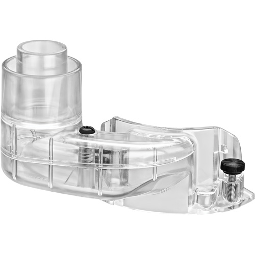 Adaptateur d'extracteur de poussi&egrave;re pour toupie &agrave; base fixe Solutions industrielles ALPHA