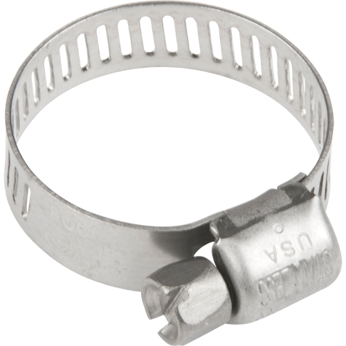 Colliers de serrage pour tuyaux - Collier de serrage & vis en acier inoxydable, Dia. min 0.316, Dia. max 7/8" Solutions industrielles ALPHA