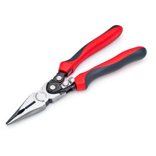 Pince coupante bec long diagonale &agrave; action compos&eacute;e et double mat&eacute;riau de s&eacute;rie Pro, 9" lo Solutions industrielles ALPHA