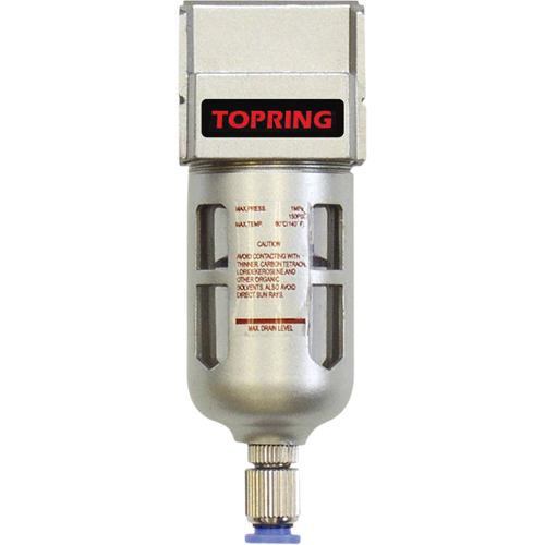 Filtreurs, Modulaire, 1/4" NPT, Drain Semi-automatique, Pour Eau Solutions industrielles ALPHA