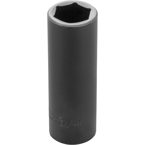 Douille, Chocs, 3/4", Prise 1/2", 6 pans, Profond Solutions industrielles ALPHA