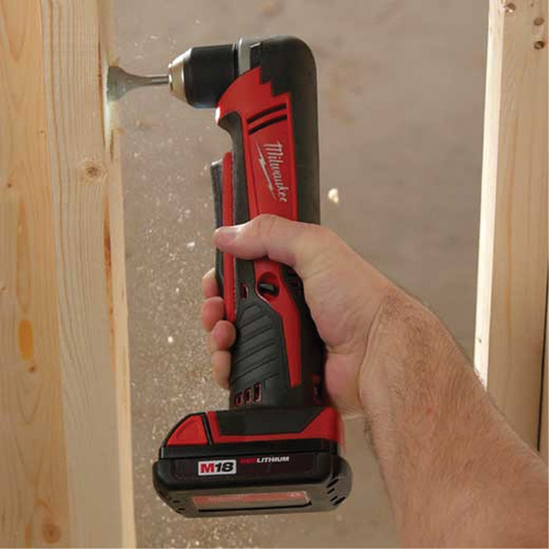 Perceuse &agrave; angle droit sans fil M18 (outil seulement), 18 V, Mandrin 3/8", Lithium-ion Solutions industrielles ALPHA