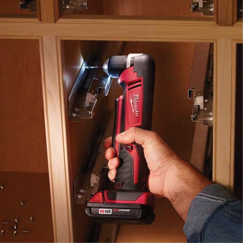 Perceuse &agrave; angle droit sans fil M18 (outil seulement), 18 V, Mandrin 3/8", Lithium-ion Solutions industrielles ALPHA
