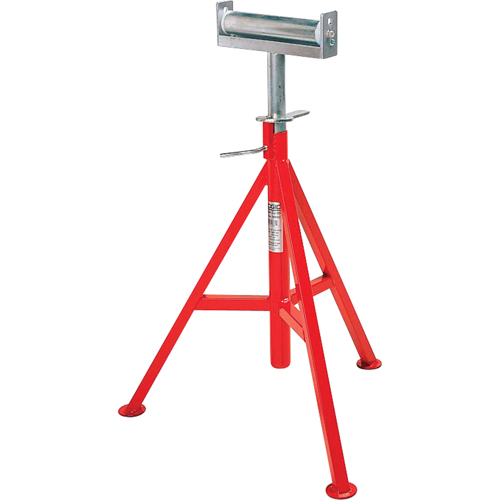 Support de tuyau de convoyeur no CJ-99, 74-112 cm R&eacute;glage de la hauteur, 12" Capacit&eacute; max. de tuyau, 1000 lb Capacit&eacute; de charge max. Solutions industrielles ALPHA