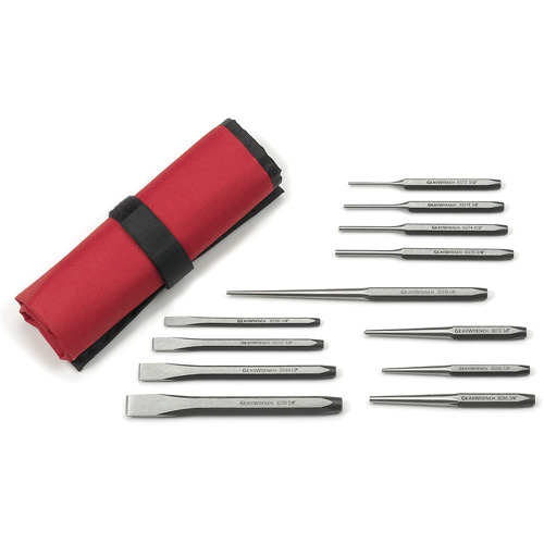 Punch & Chisel Set, 12 Pieces Solutions industrielles ALPHA