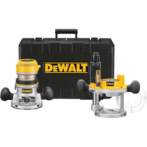 EVS Fixed Base & Plunge Router Combo Kit Solutions industrielles ALPHA