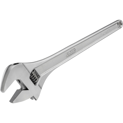 Adjustable Wrench, 6" L, 3/4" Max Width, Chrome Solutions industrielles ALPHA