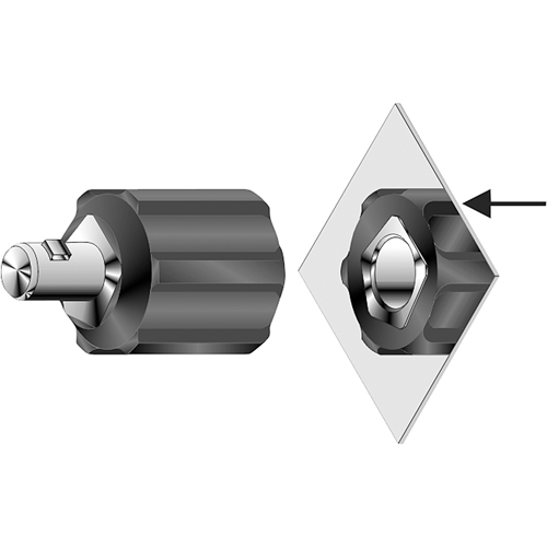 ADAPTAT 1 PIECE DINSE MALE LC-40/LC-10 FEMELLE Solutions industrielles ALPHA
