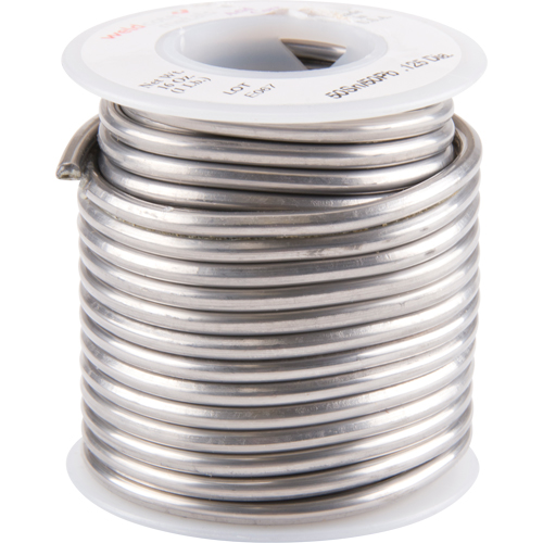 M&eacute;tal d'apport standard, &agrave; base de plomb, 50 % d'&eacute;tain, 50 % de plomb, &acirc;me Acide, dia. 0,125" Solutions industrielles ALPHA