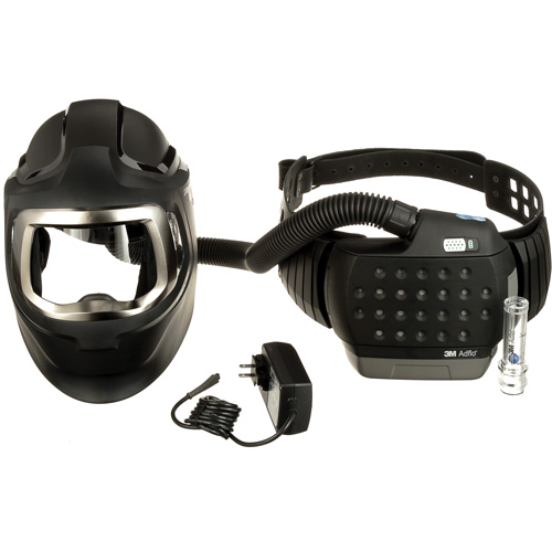 Respirateur d'&eacute;puration d'air propuls&eacute; Adflo, Masque de soudage, Pile Lithium-ion Solutions industrielles ALPHA