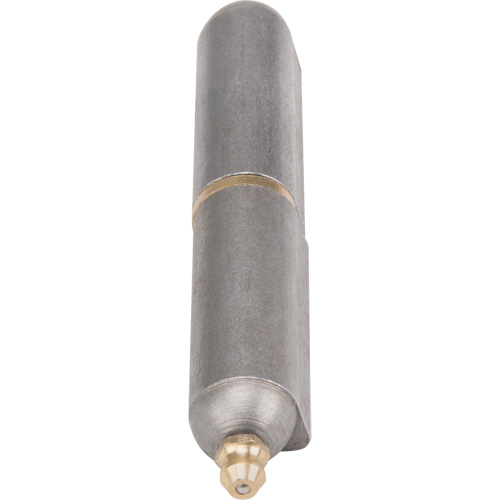 Charni&egrave;re &agrave; souder, 0,63" dia. x 3,937" lo, Acier doux a/goupille fixe en acier Solutions industrielles ALPHA