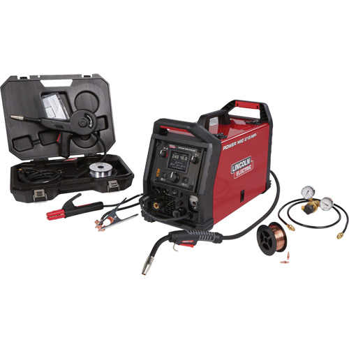 Soudeuse &agrave; proc&eacute;d&eacute; multiple POWER MIG 215 MPi One-Pak en aluminium, 120 V/230 V, 1 Ph, 60 Hz Solutions industrielles ALPHA