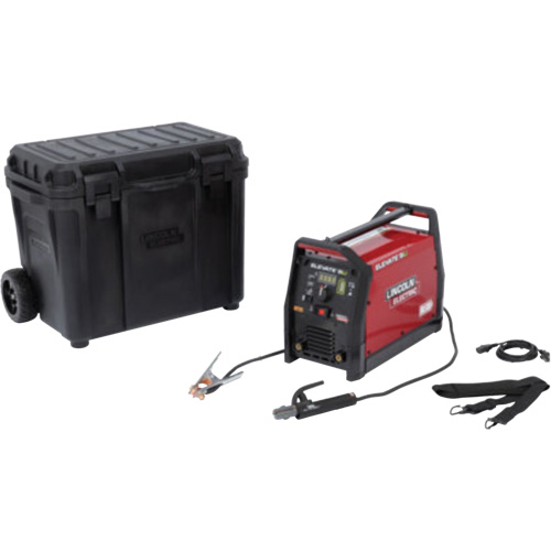 Ensemble de soudeuse &agrave; batterie Elevate SLi avec boîtier roulant Solutions industrielles ALPHA