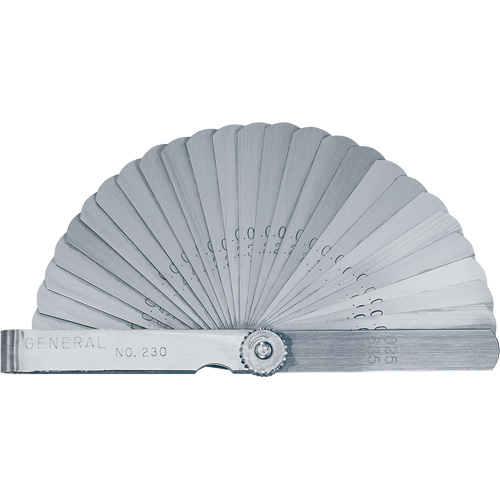 Economy Straight Leaf Feeler Gauge Solutions industrielles ALPHA