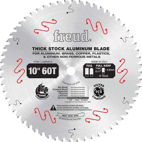 Lames de scie industrielle, 10", 72 dents, Pour Non ferreux Solutions industrielles ALPHA
