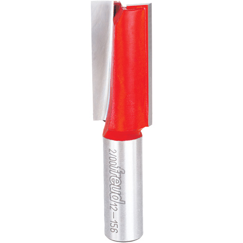 Router Bit - Double Flute Straight Bit, 3/4" Dia., 1" H, 3" L, 1/2" Shank Solutions industrielles ALPHA