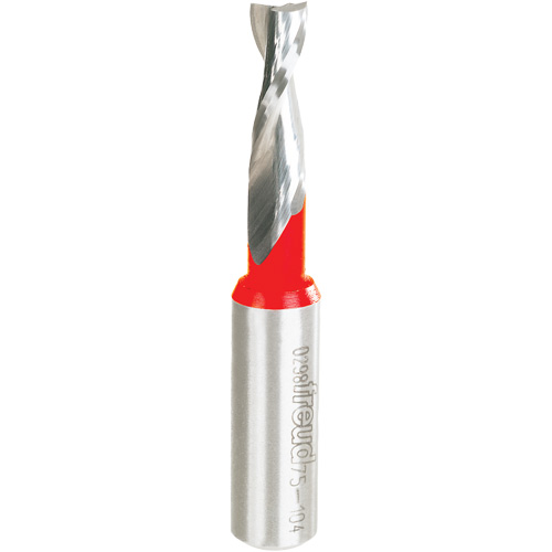 Up Spiral Router Bit, 5/16" Dia., 1" Carbide Height, 3" L, 1/2" Shank Solutions industrielles ALPHA