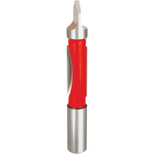 Fraise - foret guide pour panneau, 1/2" dia, 1-1/4" ha, 3-3/4" lo, 1/2" Manche Solutions industrielles ALPHA