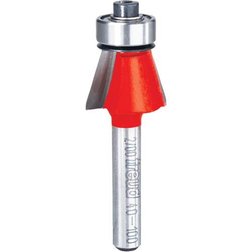Router Bit - Chamfer Bit, 23/32" Dia., 1/4" Shank Solutions industrielles ALPHA
