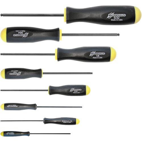 Jeux de tournevis ball driver - SAE, 8 mcx Solutions industrielles ALPHA
