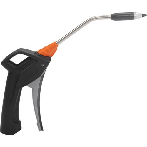 Heavy-Duty Air Blow Gun With 5 1/2" S.S. Nozzle and Silencer Solutions industrielles ALPHA