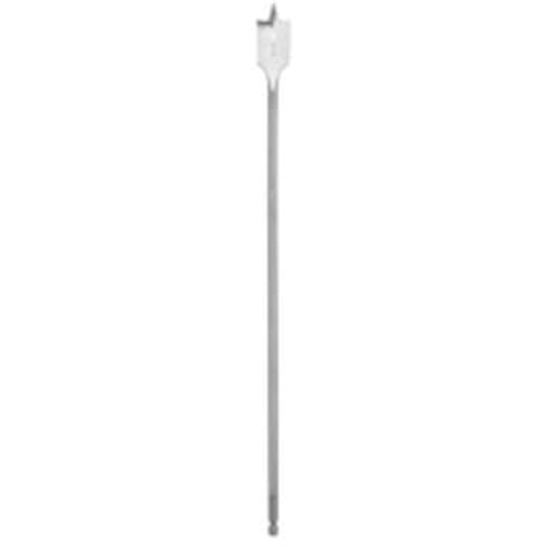 Flat Boring Bit, 3/8" Diameter, 1/4" Hex Shank, 16" Length Solutions industrielles ALPHA