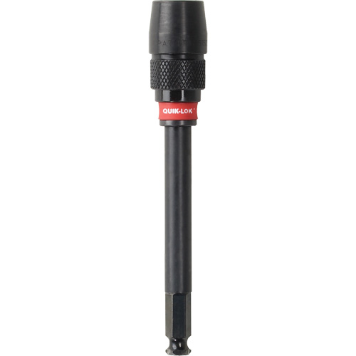 Quik-Lok Impact Drill Bit Extension, 7/16" Max. Diameter, 5-1/2" Length, 7/16" Shank Solutions industrielles ALPHA