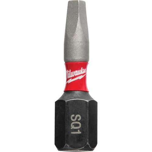 Shockwave Impact Insert Bit, Square, #1, 1/4" Drive Solutions industrielles ALPHA