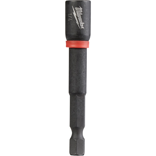 Shockwave Impact Duty Nut Driver, 1/4" Tip, 1/4" Drive, 2-9/16" L, Magnetic Solutions industrielles ALPHA