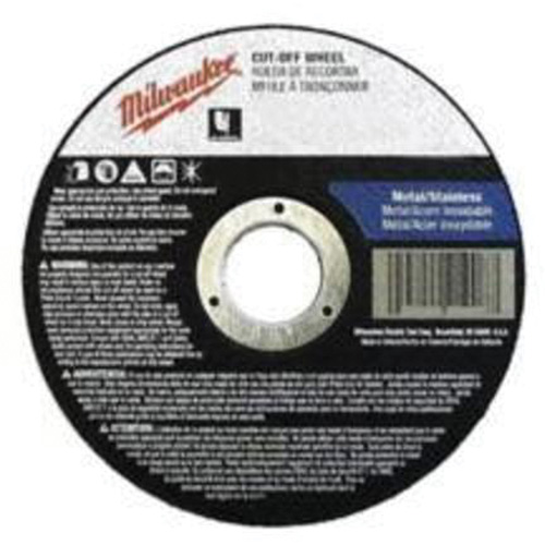 Depressed Centre Cut-Off Wheels, 4-1/2" x 0.045", 7/8" Arbor, Type 27, Aluminum Oxide, 13580 RPM Solutions industrielles ALPHA