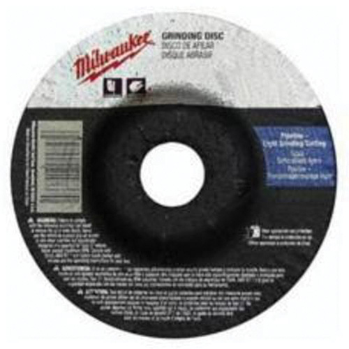 Grinding Wheel, 4-1/2" x 1/4", 7/8" Arbor, Aluminum Oxide, Type 27 Solutions industrielles ALPHA