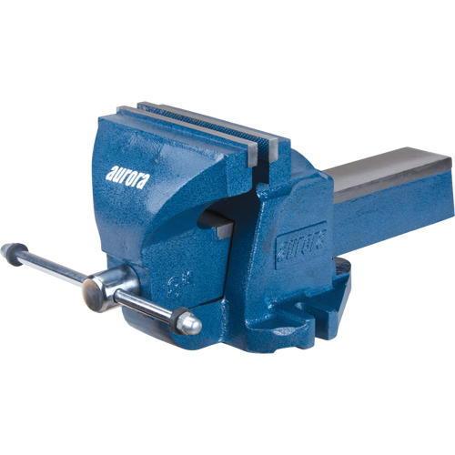 Heavy-Duty Bench Vise, 8" Jaw Width, 4" Throat Depth Solutions industrielles ALPHA